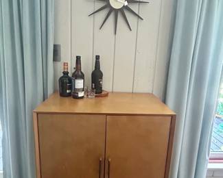 Crosley bar cabinet