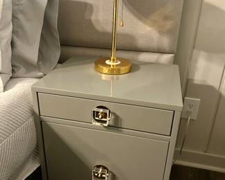 pair of matching nightstands