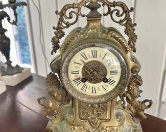 Antique clock (with key)