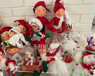 Annalee Christmas dolls AND other seasons