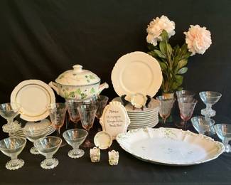 Garden Themed Dinnerware