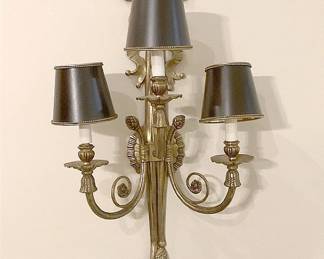A Pair of Wall Sconces