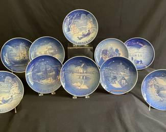Bing Grondahl Christmas Plates