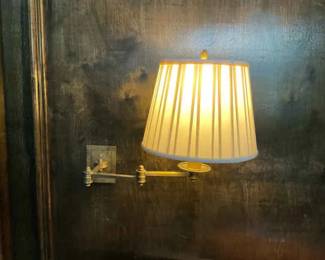 Pair of Brass Sconces
