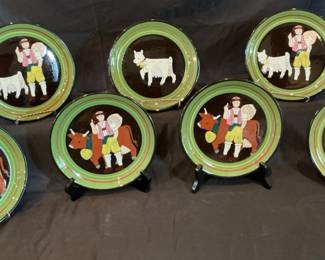 Burkart Handarbelt Swiss Pottery