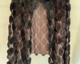 Silk and Fur Jacket