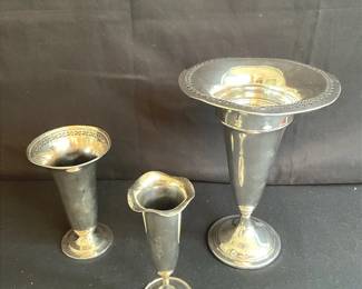 Sterling Vases