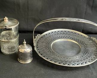 Vintage Sterling Silver Serveware