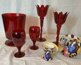 Benaya Red Glass