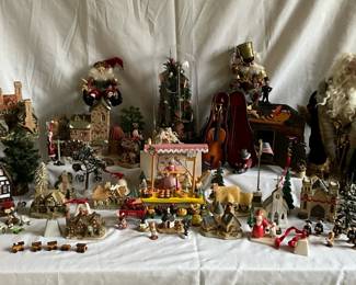 Christmas Village and Friends