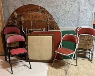Card Tables and Chairs