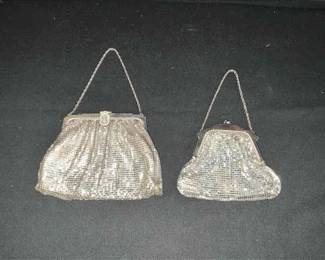Whiting And Davis Co. Mesh Purses