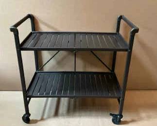 Folding Serving Cart