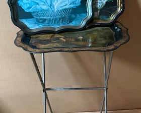 Tall Tray Stand and Trays