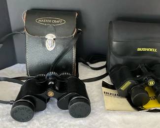 Mastercraft and Bushnell Binoculars 