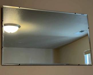 Beveled Edge Wall Mirror