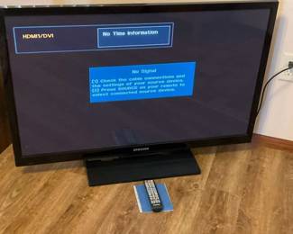 Samsung Plasma Television Model PN43E450A1F