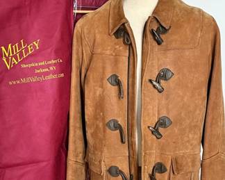 MILL VALLEY SHEEPSKIN LEATHER CO. Mens Toggle Jacket