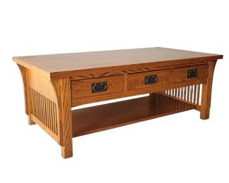 A.A. LAUN Mission Coffee Table