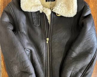 TYPE B3 Shearling Leather Bomber Jacket