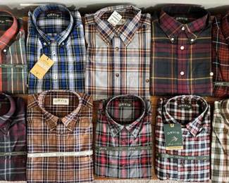 NEW Mens ORVIS shirts