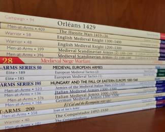 OSPREY European Medieval Military Books