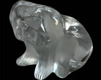 006 Lalique Crystal Polar Bear