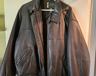 Eddie Bauer leather coat