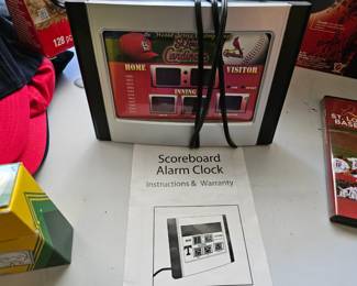 Cardinals scoreboard clock