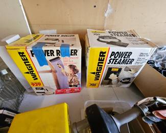 Wagner power steamer and power roller