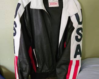 Michael Hoban USA leather jacket 