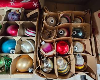 Shiny brite christmas ornaments 