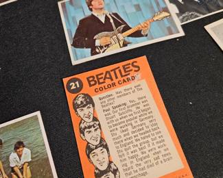 Topps Beatles cards