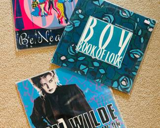 records 5 $ each 