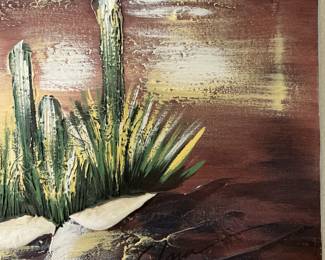 Desert artwork by Edna