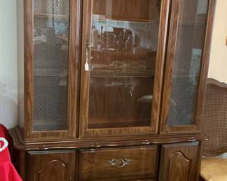 China cabinet (47 1/2 W x 75 1/2 H)