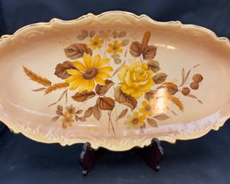 Large Vintage China Serving Playter