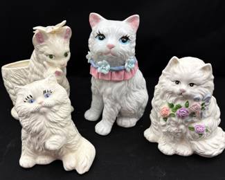 Vintage Ceramic Cats