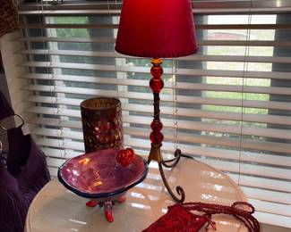 Lamps and Lots of Decorative Items