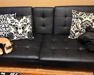 Futon!  Great for furnishing a dorm room or first apartment!