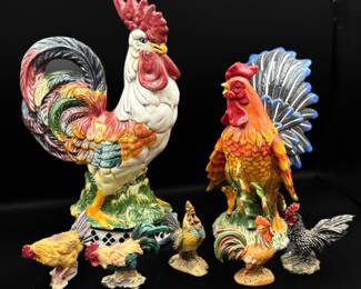 Roosters “crow” to announce their presence, mark their territory, and signal the start of the day. 
