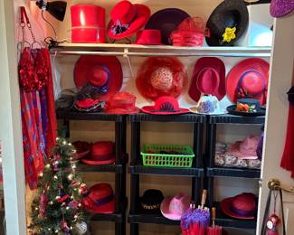 Attention Red Hat Society Ladies!!!  We have hats!  And so much more!