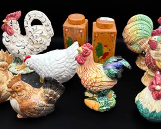 Rooster Salt and Pepper Shakers