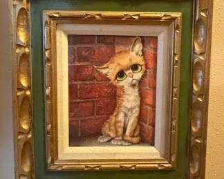 Gig Keane Big Eyed Cat Prints - “Pitty Kitty” 
