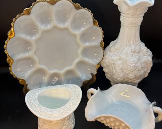 White Milk Glass Collection