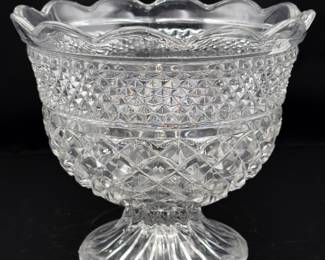 Anchor Hocking Wexford Pedestal Bowl