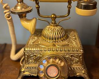 Vintage Imperial Classic Rotary Desk Phone