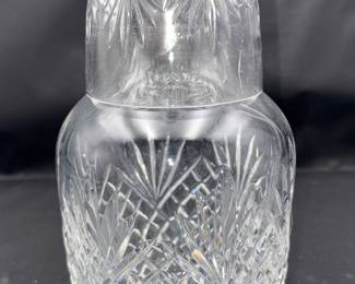 Vintage Bedside Carafe and Glass