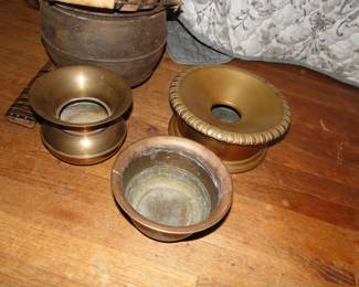Brass Spittoons