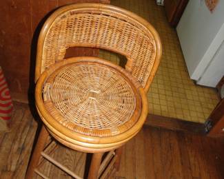 Bentwood Style Stool